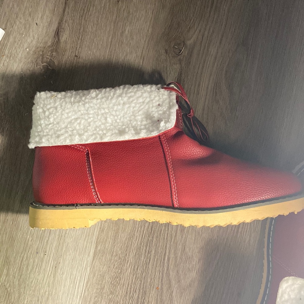 Red Booties - Picture 2 of 2